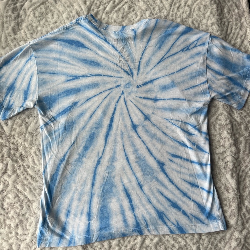 Polaroid Blue Tie-Dye Drip T-Shirt  | Youth XL - Picture 5 of 9